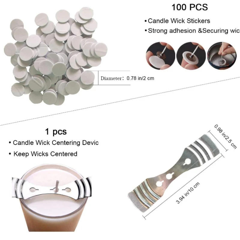 Description Picture 4 of itemCandle Making Materials Soy Wax Core Woven Cotton Core Original Smokeless Candle Wicks Kerosene Lamp Wax Line Wood Accessories