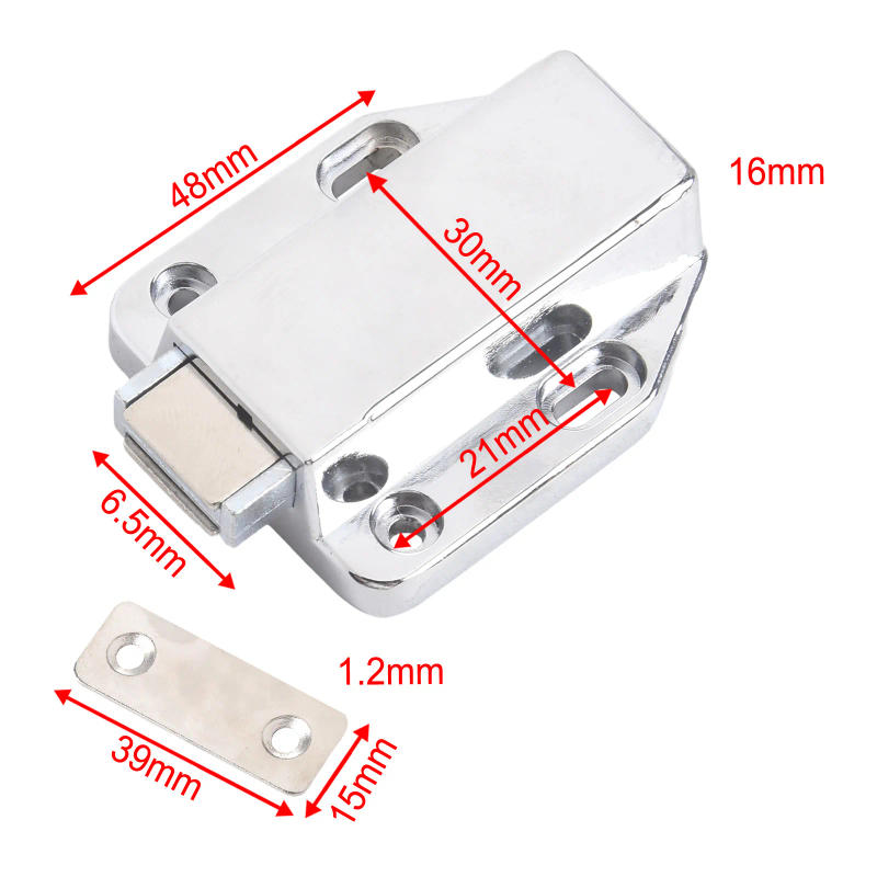 Description Picture 5 of itemCabinet Catch Kitchen Door Stopper Drawer Magnetic Buffer For Furniture Cupboard Push Touch Latch Hardware Rebound Device