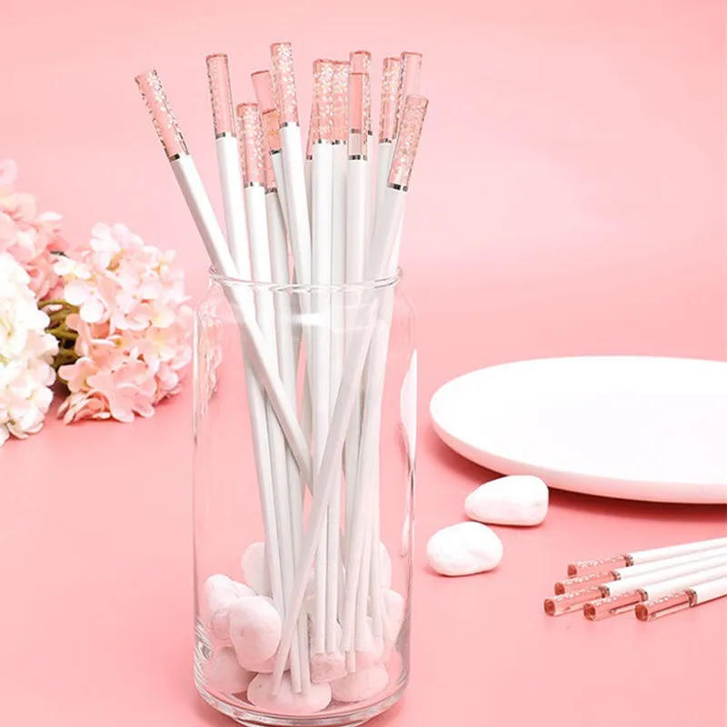 Description Picture 2 of itemNew 1 Pairs Amber Sakura Chopsticks Cherry Blossom Petals Pattern  Non-slip Sushi Stick Chopsticks Eco-Friendly Food Chopsticks