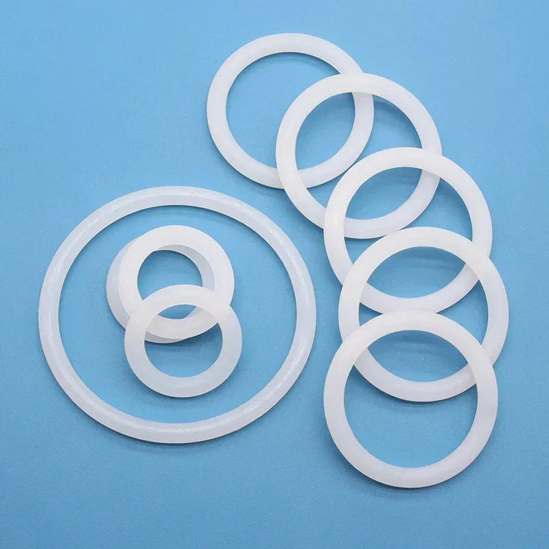 Description Picture 6 of item5/10pcs White Food Grade Silicone Sealing VMQ O Ring CS 5mm OD 15mm ~ 155mm White Waterproof Washer Round O Shape o ring Gasket