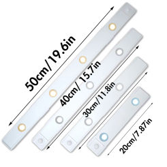 PIR Motion Sensor LED Under Cabinet Night Light Rechargeable Detector Decor Lamp Induction Bar Light for Kitchen Closet Aisle