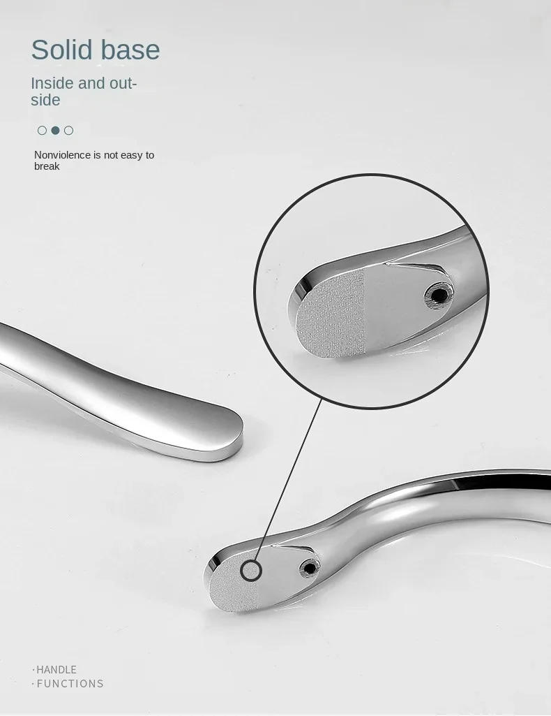 Description Picture 4 of item1PCS Aluminum Alloy Pearl Nickel Cabinet Handles Drawer Knobs Kitchen Cupboard Door Pulls Furniture Handle Hardware