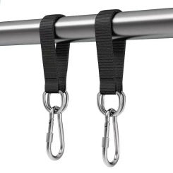 1PC Outdoor Swing Strap 200kg Heavy Duty Hook Ring Hanging Belt Connecting Belt for Hammock Punching Bag Swing Horizontal Bar