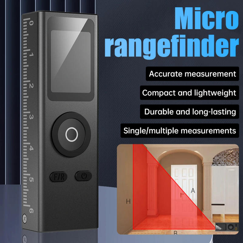 Description Picture 5 of itemMicro Laser Distance Meter 30 Meters Infrared Measuring Instrument Room Measuring Instrument Laser Ruler Handheld Laser Distance