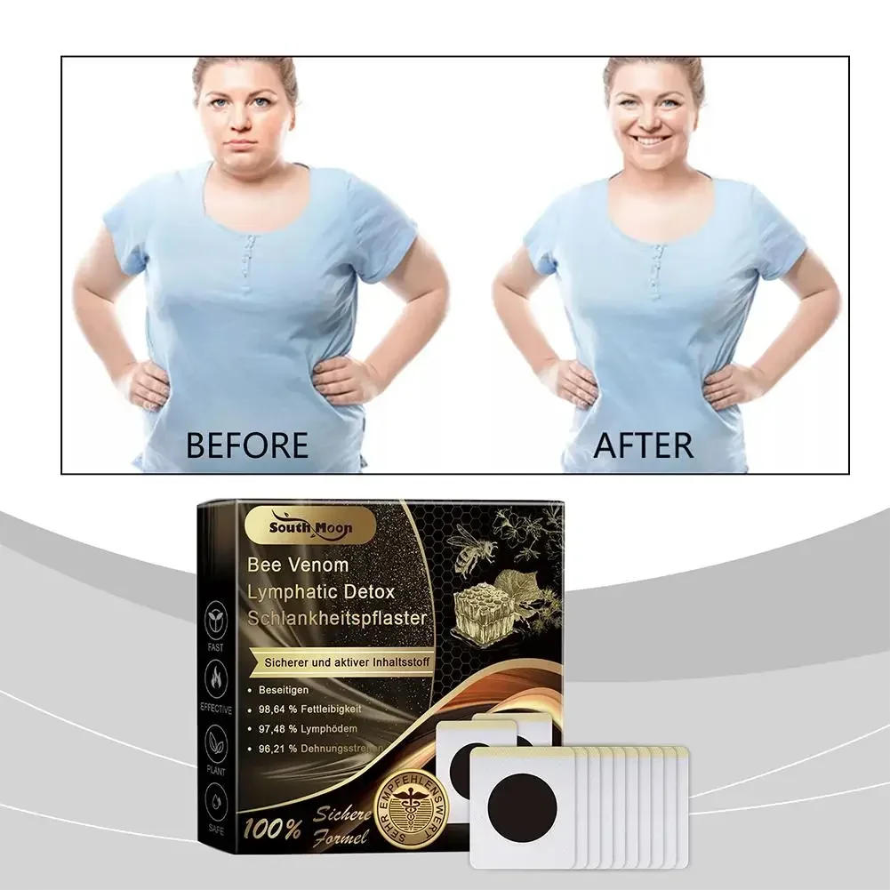 Description Picture 6 of itemBee Weight Loss Belly Slimming Patch Fast Burning Fat Detox Navel Sticker Dampness-Evil Removal Improve Stomach Bajar De Peso