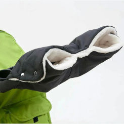 Baby Stroller Gloves Winter Thickening Stroller Gloves Universal Windproof Newborn Push Chair Glove Stroller Accessories