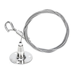 Self-locking Steel Wire Rope Hanger Hook Hooks Bracket Stainless Carbon Picture Frame Hanging Code