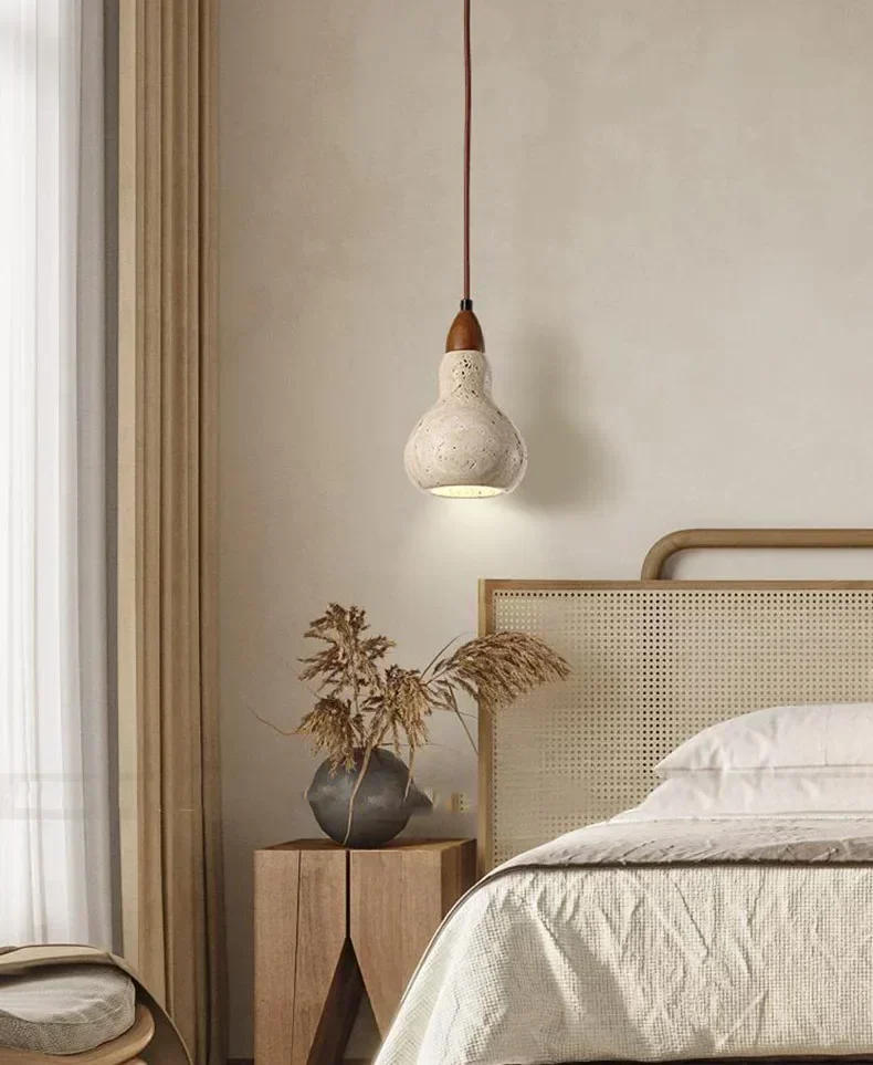 Description Picture 5 of itemNordic Natural Stone Indoor Chandelier Marble Dining Room Kitchen Lighting Bedroom Lamp Wire Adjustable Dropshipping lámpara