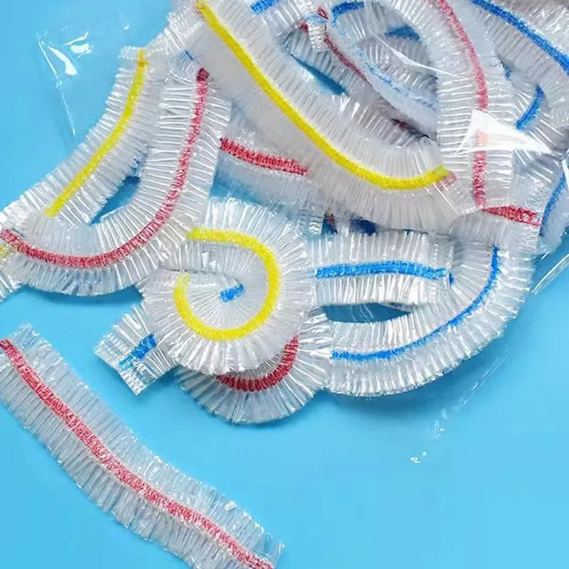 Description Picture 3 of item1000/100pcs Disposable Food Covers Plastic Kitchen Fresh-keeping Lid Food Cover Elastic Warp Packaging Storage Bags Wholesale