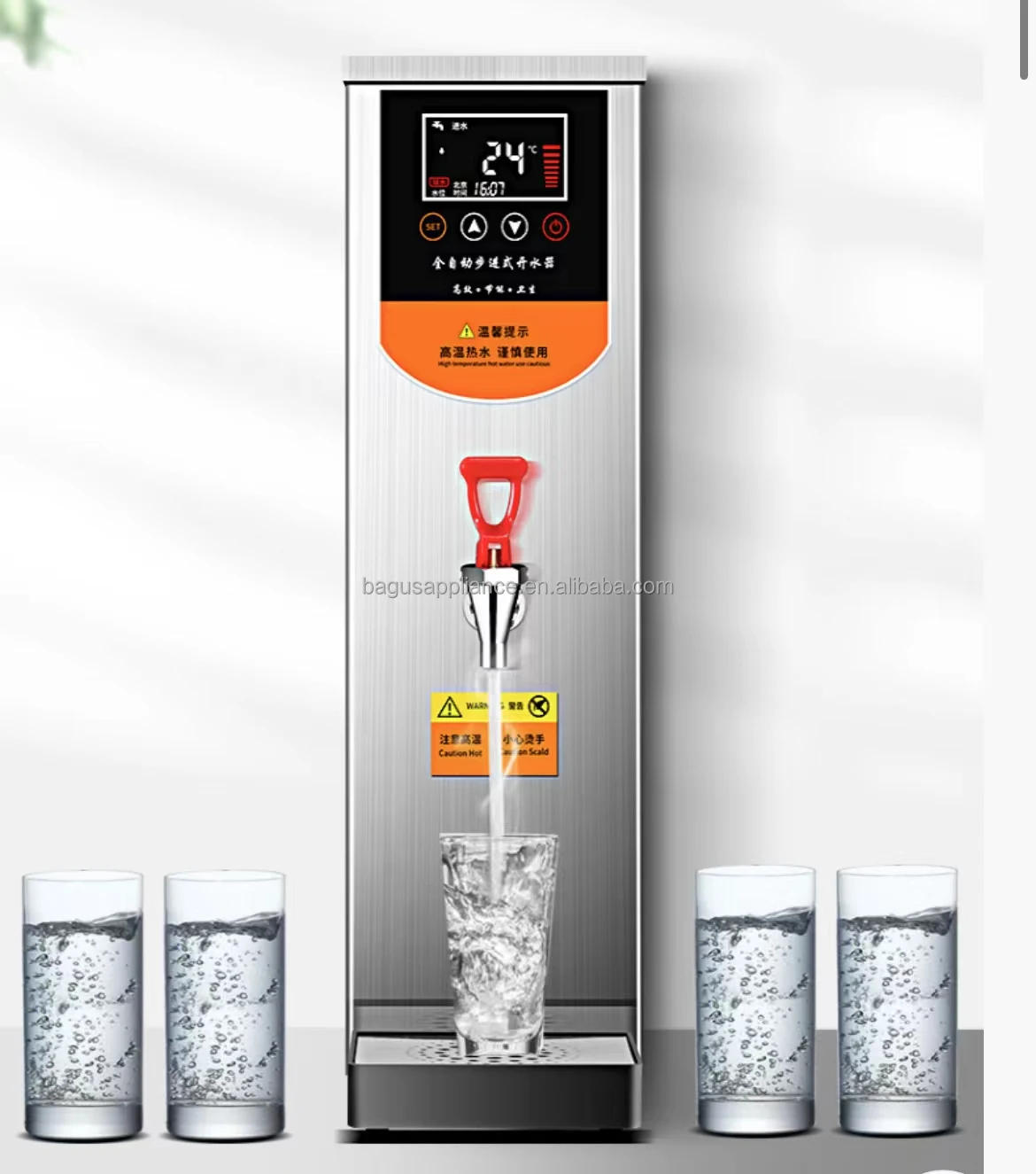 Description Picture 2 of item8L/10L/15L High Quality  Popular for Bubble Tea Shop Commercial Desktop Water Dispenser