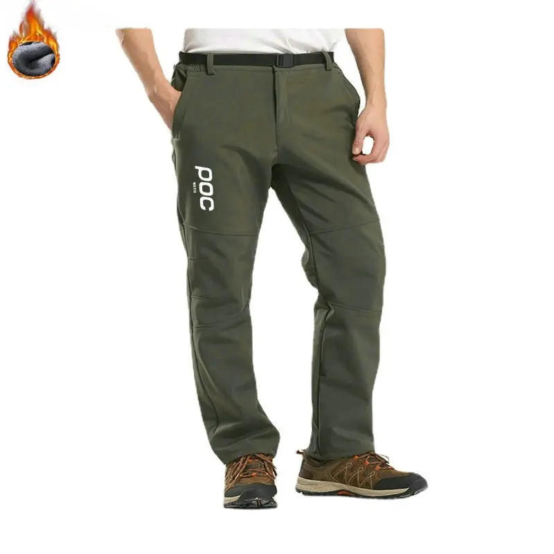 Description Picture 5 of itemMOTO POC Winter Men's Cycling Bicycle Pants Thermal Fleece Windproof Trousers Sportswear BikeTights Cycling Long Pant Polyester