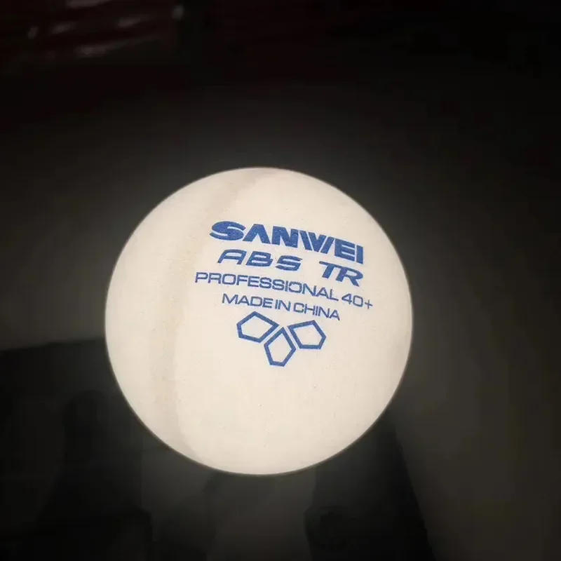 Description Picture 4 of itemOriginal SANWEI-ABS TR 3Star 100PC Table Tennis Balls Ping Pong Balls 40+ Plastic White Ping Pong Balls for Training