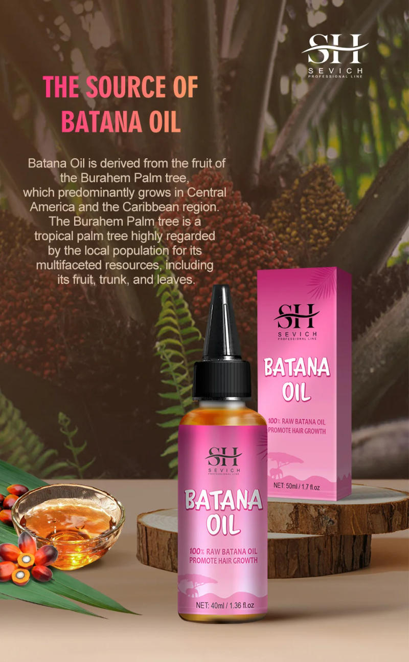 Description Picture 4 of itemNaturals batana oil Fast Hair Growth for Men Women Pure batana oil Nourish Shiny Hair Healthy Hair Care Anti Hair Loss Sevich
