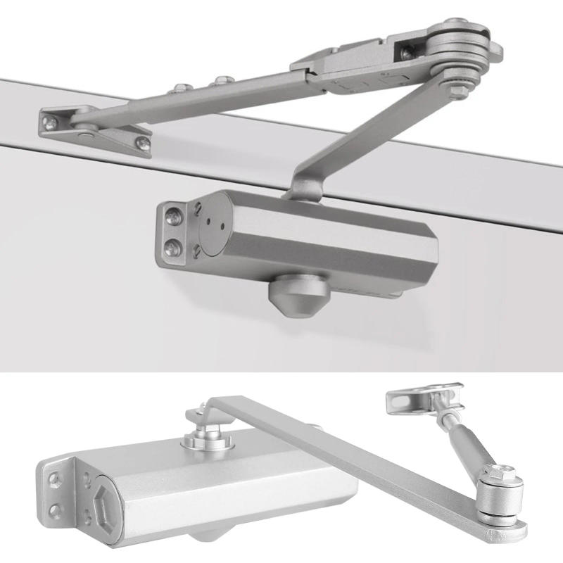 Description Picture 2 of item60-85kg Door Closer Aluminum Alloy Adjustable Hydraulic Door Shutter for Commercial Residential Office Use Door Hardware