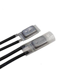 10 PCS 17am Motor Thermal Protector 17am019-031 60-160 Celsius Degree Normally Closed Thermostat Klixon Thermal Switch