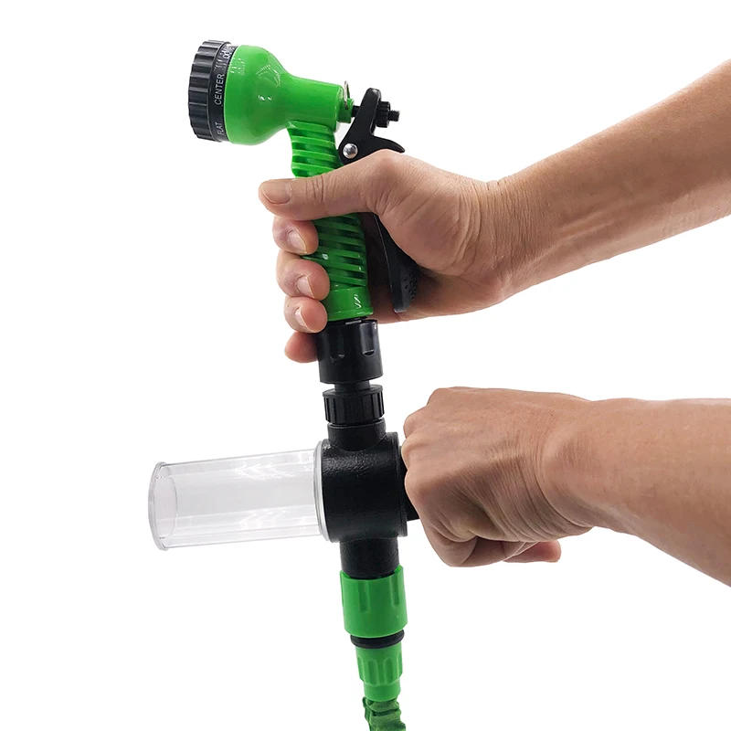 Description Picture 2 of itemGarden Hose Accessories Car Wash Clean Foam Pot Variable Flow Controls 100ML Water Gun Foam Pot Household Cleaning Tools