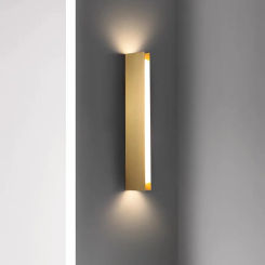 Designer Gold Chrome Dimmable LED Arandela Lamparas De Pared Vanity Lamp Wall lamp Wall Light Wall Sconce For Corridor Balcony
