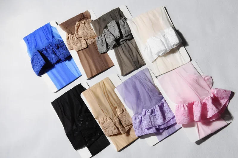 Description Picture 3 of itemSexy Aurora Women 1D Ultra Thin Stockings Shiny Magical Lace Top Female Elastic Stocking Non-slip Silicone Hosiery Club Dance