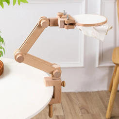 Desk Adjustable Embroidery Hoop Stand Stitching Stand Embroidery Frame Stand