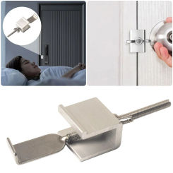 Home Security Door Locker Hotel Door Locks for Travelers Door Lock Security Devices for Additional Safety and Privacy Protion