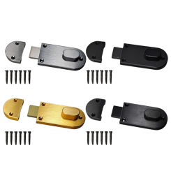Upgrades Aluminum Door Lock Home Safe Easy to Install Door set