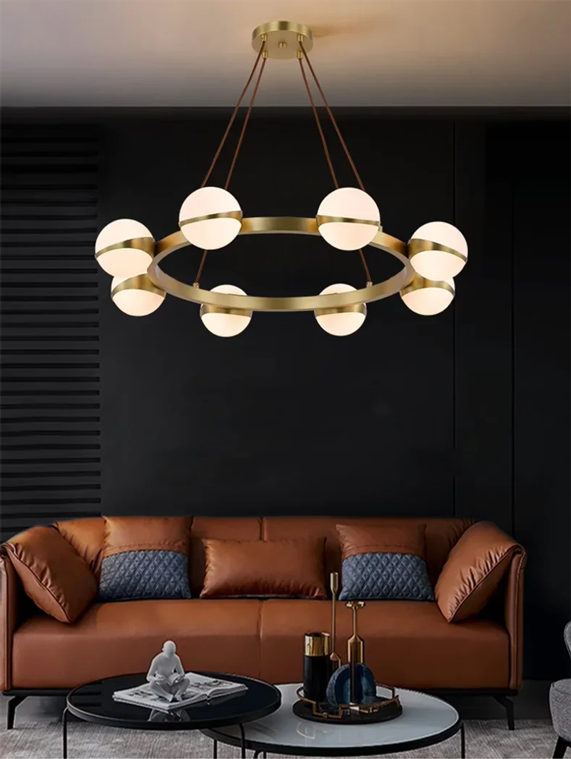 Description Picture 2 of itemModern Home Decor Led Lights Pendant Light Lamps for Living Room Chandeliers for Dining Room Hanging Light Indoor Lighting