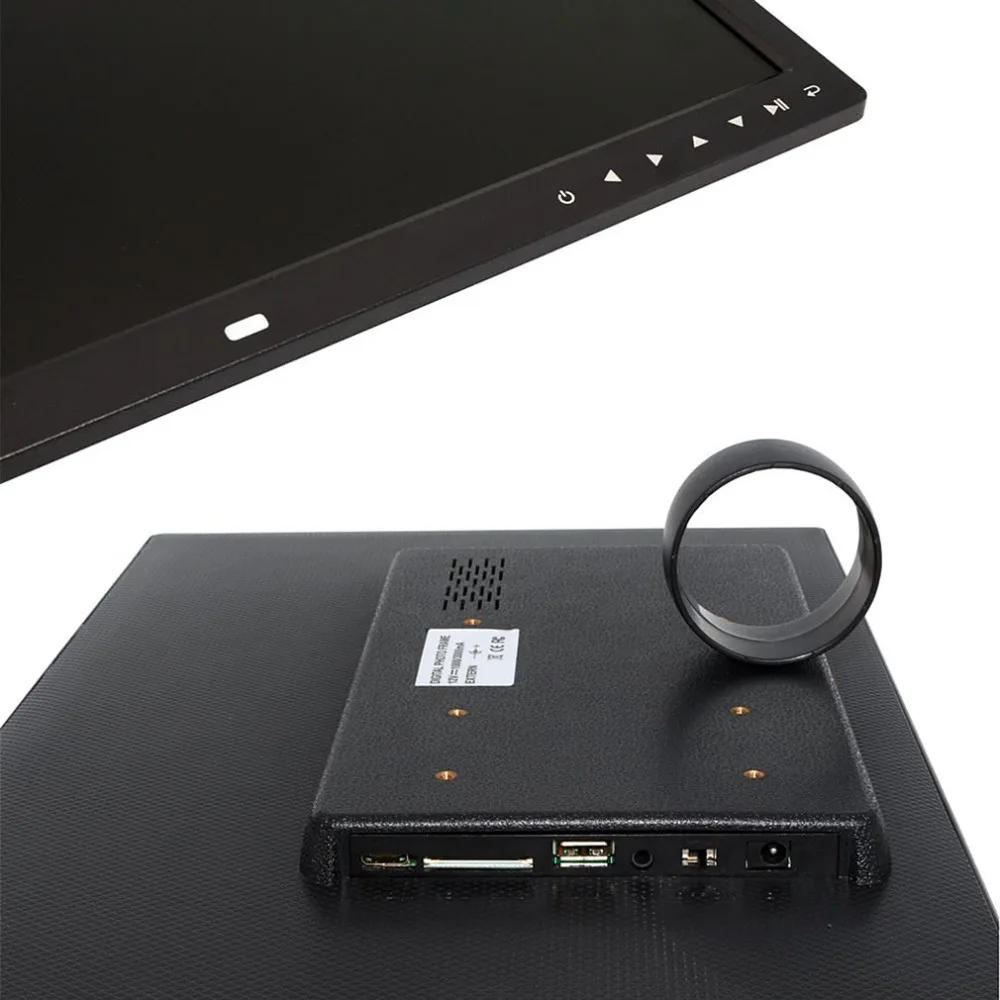 Description Picture 6 of item17 Inch Touch Button Digital Photo Frame Electronic Album HDMI HD Wall Mount Display Video Advertising Machine Video Player