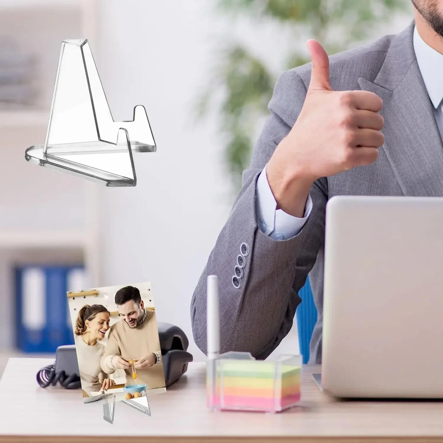 Description Picture 6 of item30-1PCS Acrylic Triangular Card Display Stand Mini Idol Photo Picture Holder Stands for Coin Sports Trading Cards Display Racks