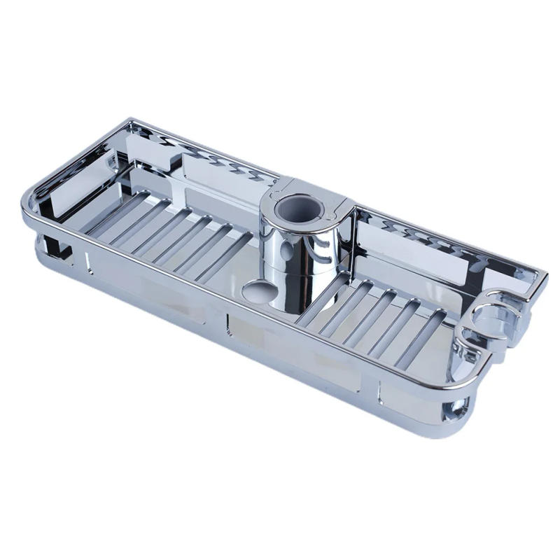 Description Picture 4 of itemBathroom Lifting Rod Removable Stand No Drilling Soap Holder Shower Shelf Storage Rack Tray Bathroom Accessories