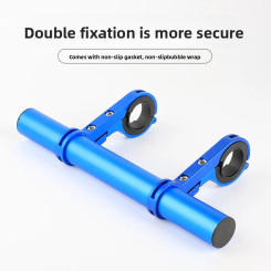 Bicycle Handlebar Multifunctional Extension Frame Extension Frame Lamp Flashlight Bracket Clip Riding Equipment