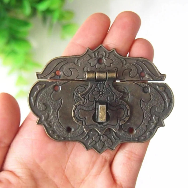 Description Picture 6 of itemAntique Small Butterfly Hinge Bronze Carving DIY Design Box Small Hinge Cabinet Hardware Accessories