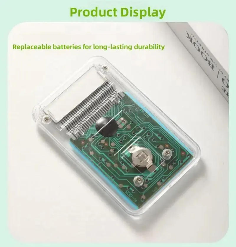 Description Picture 3 of item8 Digits Display Silence Widescreen Mini Calculator Students Portable Transparent Electronic Calculator Daily Use