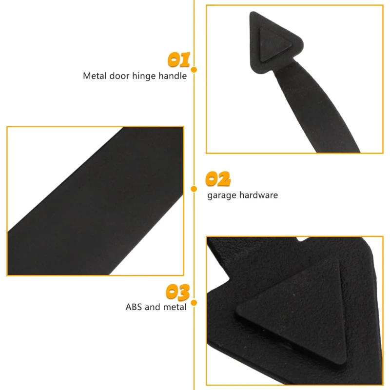 Description Picture 6 of itemGarage Door Accents Hardware Garage Door Decorative Handle Suitable for DIY Your Garage Door （6 Pieces