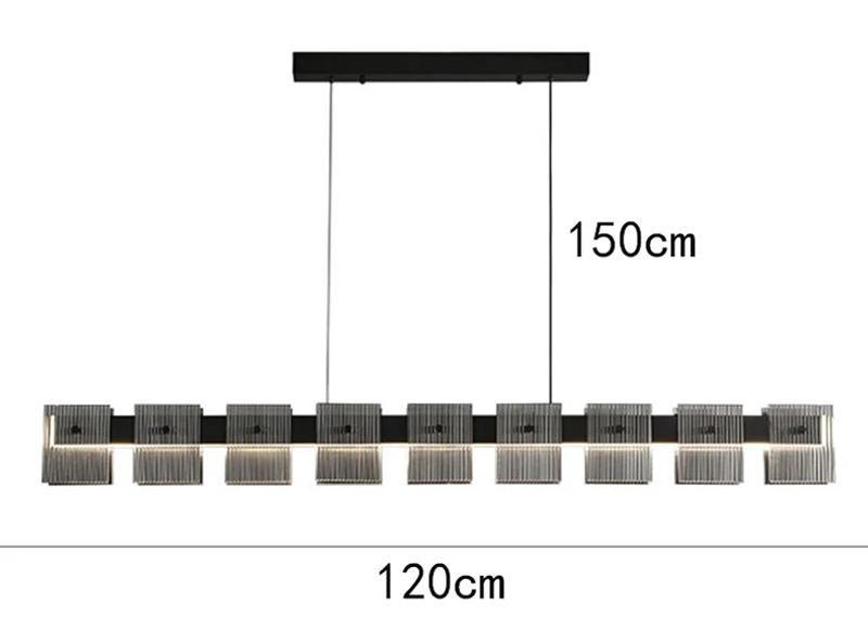 Description Picture 6 of itemModern home decor led lights pendant light lamps for living room Chandeliers for dining room hanging light indoor lighting