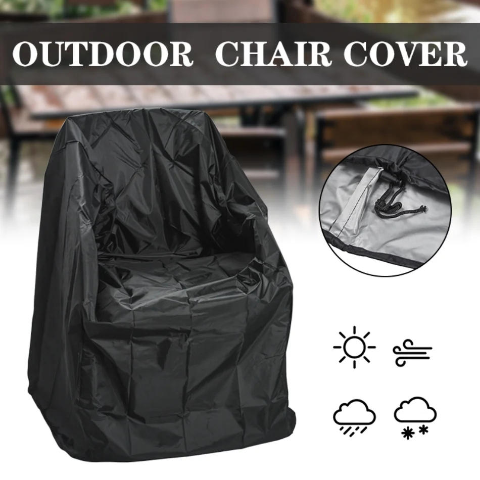 Description Picture 4 of itemOutdoor Garden Waterproof Chairs Cover Chair Sofa Protection Cover Rain Dustproof Sun-proof Stacked Furniture Protector Cover