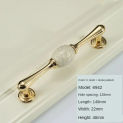 Furniture Drawer Handle European Style Kitchen Cabinet Dresser Door Pulls Marble Metal Cupboard Wardrobe Hardware Knob