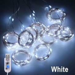 Curtain Garland Fairy Light 3M Led String USB Christmas Decoration For Home Wedding Decor Bedroom Window Strip Chain Party Decor