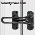 1 Piece Zinc Alloy Door Buckle Hotel Latch Anti-theft Chain Buckle Room Door Anti-theft Safety Lock Door Bolt Safety Buckle Ing