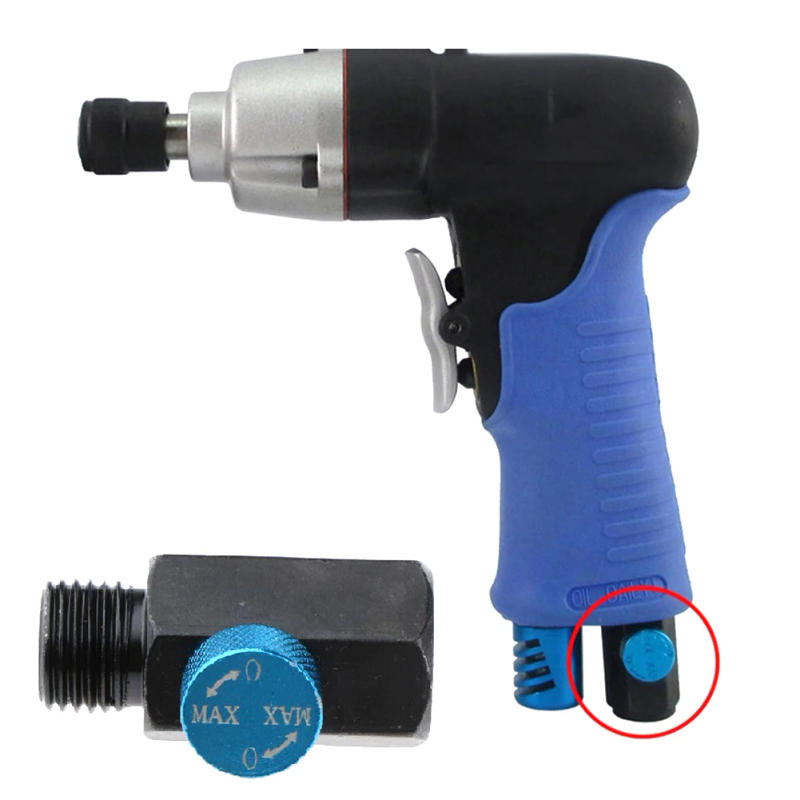 Description Picture 5 of item2223222 1pc 1/4inch NPT Air Flow Regulator Control Tool Compressed Air Pressure Valve Tool Air Adjustment Switch Pneumatic Parts