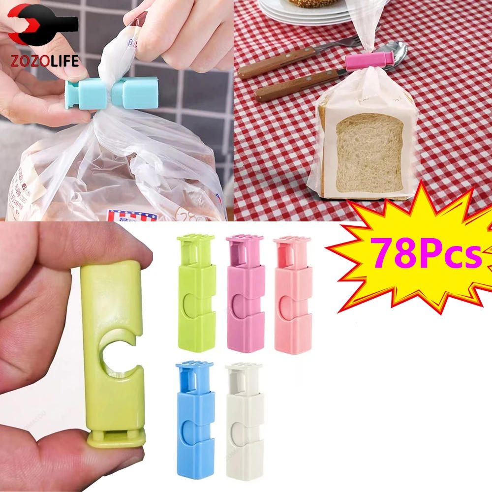 Description Picture 4 of item78/1Pcs Reusable Food Sealing Clips Bread Storage Bag Clips For Snack Wrap Bags Spring Clamp Kitchen Organization Sealing Clamp
