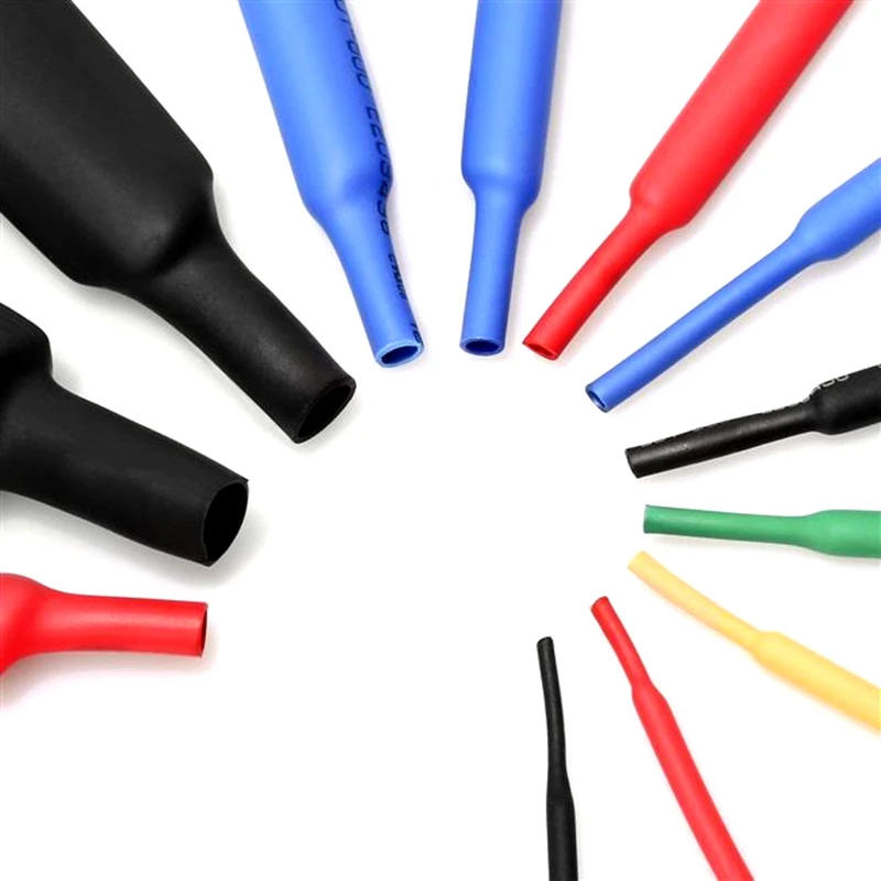Description Picture 5 of item127-530pcs Heat-shrink Tubing Thermoresistant Heat Shrink Tube Wrapping Kit Electrical Connection Wire Cable Insulation Sleeving