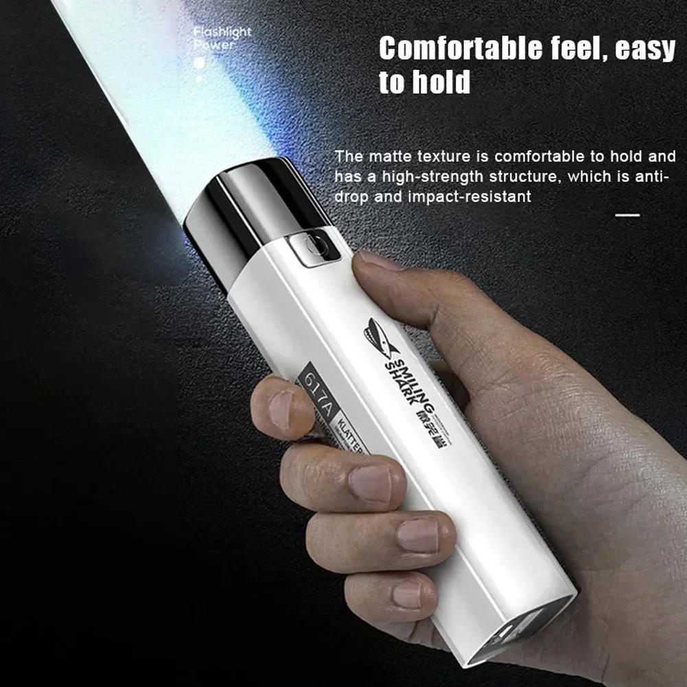 Description Picture 5 of itemMini Portable Super Bright LED Flashlight Household Long Range Outdoor Waterproof Lighting Strong Light Small White Flash Light