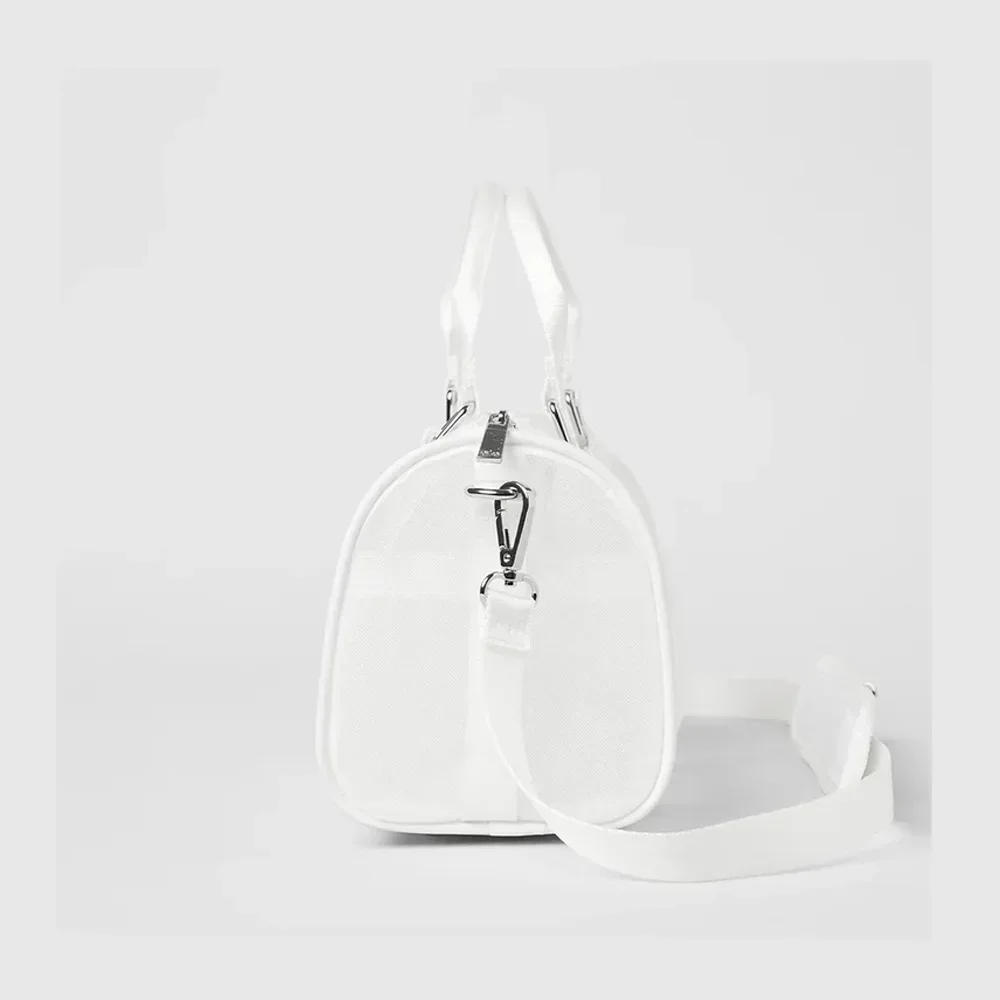 Description Picture 4 of itemMini Sheer Duffle Yoga Sports Fitness Mesh Bag for Women Outdoor Portable Travel One Piece Handbag Storage Makeup Phone Bag