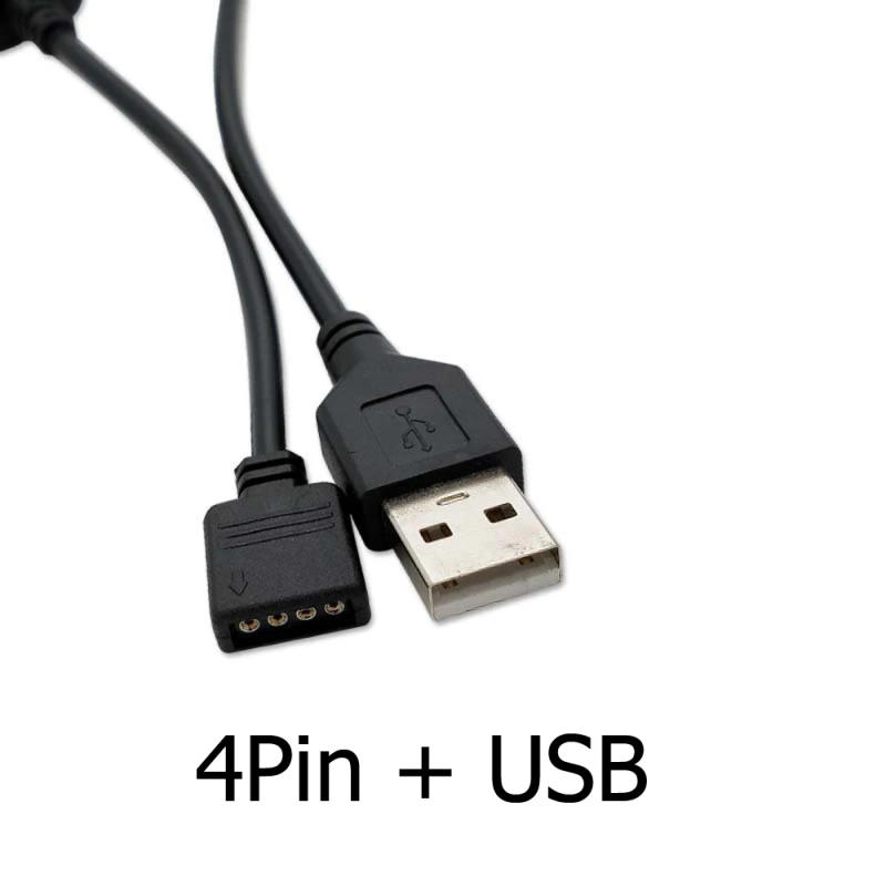 Description Picture 5 of item2835 RGB LED Strip Light 5V USB Power Flexible LED RGB/ White Ribbon 60LED 0.5m 1m 2m  5m TV Desktop Screen BackLight Diode Tape