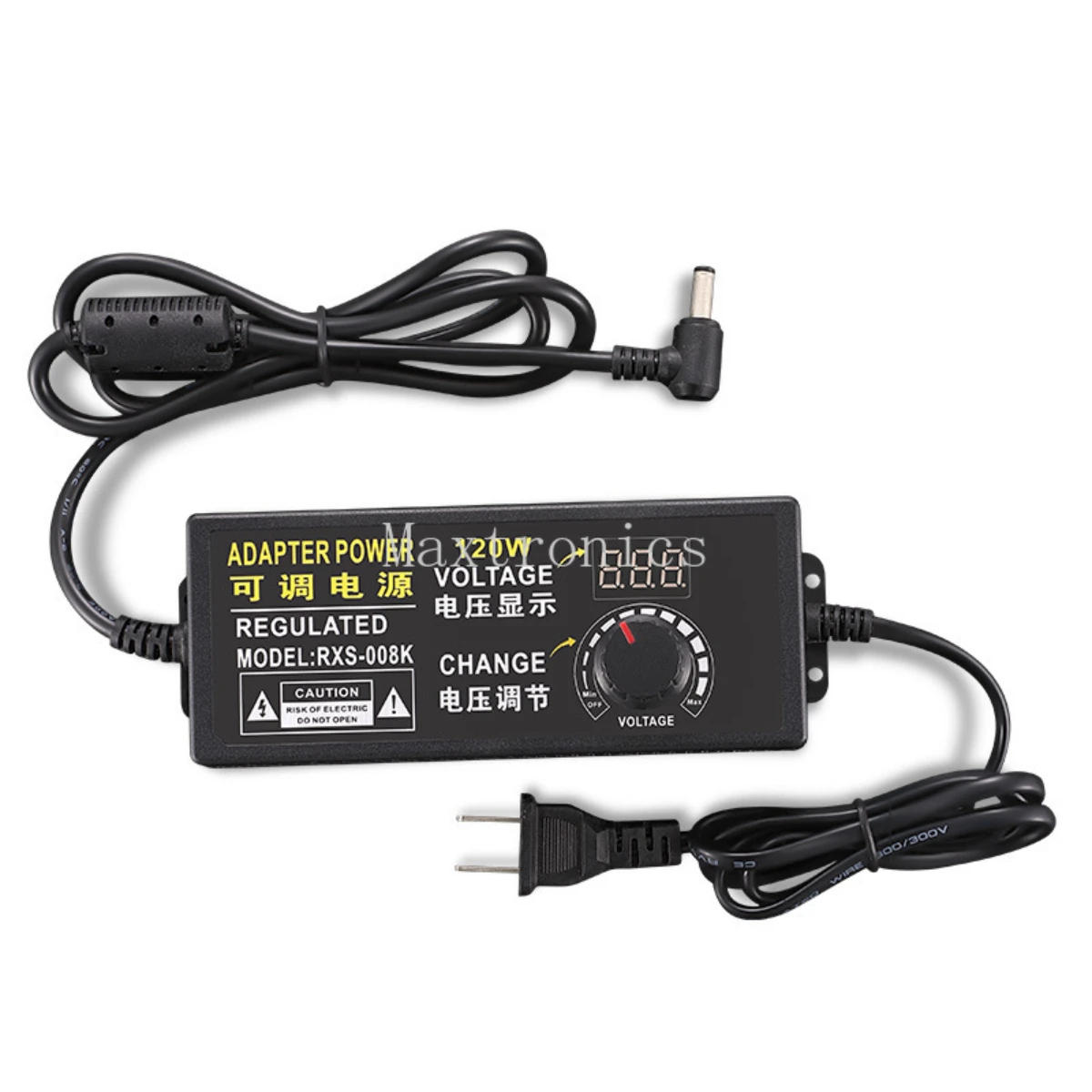 Description Picture 6 of item120W Adjustable AC to DC 3V-12V-10A/3-9V-24V-5A With Display Screen Universal Adapter Power Supply 5.5*2.1mm for LED Strip Light