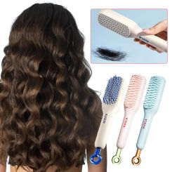 Portable Hair Comb Detangling Hair Brush Anti Static Head Massager Travel Combs Hair Styling Accessories Cleaning Hair Brush