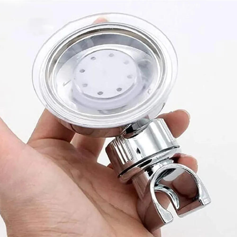 Description Picture 5 of itemShower Holder Suction Cup Holder 360° Adjustable Showerhead Holder Plating Shower Rail Head Holder Bathroom Wall Mount Bracket