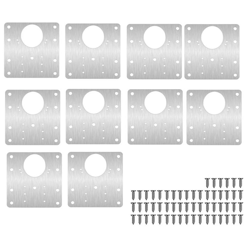 Description Picture 3 of itemRepair Kit Hinge Plate Door Fixing Screws Kitchen Cupboard Rust Resistant Stainless Steel 2/4/10 Pcs Practical