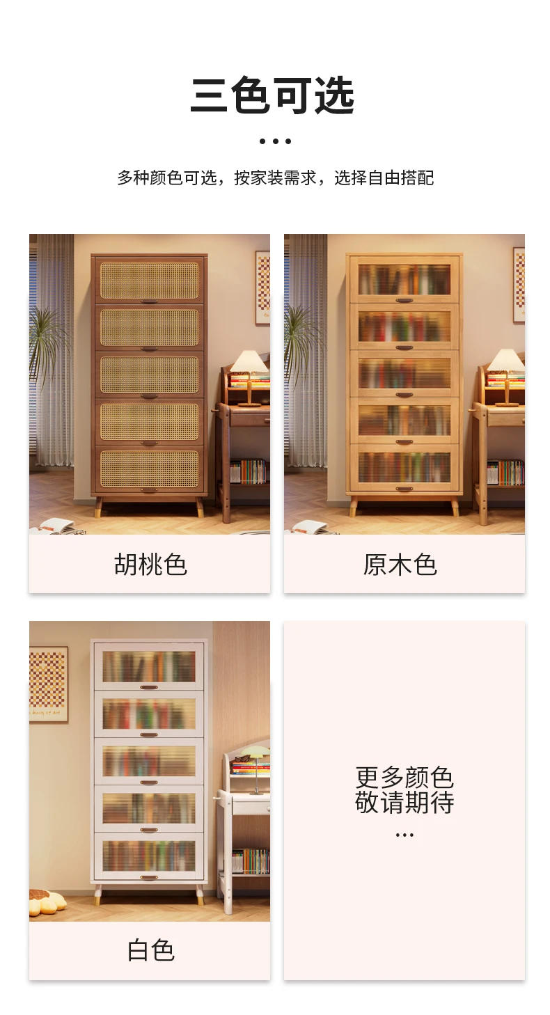 Description Picture 6 of itemRead Magazine Rack Folding Shelf Bookcase Living Room Furniture Display Cabinet Storage Large Home Wood Estanteria Book Wooden