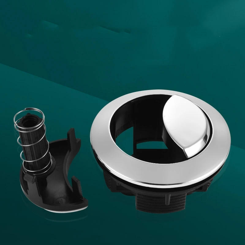 Description Picture 4 of item1PCS Universal Dual Flush Toilet Water Tank Button Round Flushing Valve Closestool Replace Push Buttons For Bathroom Accessories